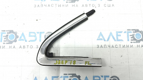 Jeep Grand Cherokee WK2 11-22 chrome front left corner door molding, type 2, worn