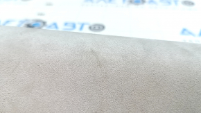 Left front pillar trim for Audi Q7 16-25 Bose, gray Alcantara, scratches, dry-cleanable