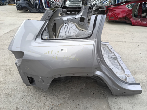 Jeep Grand Cherokee WK2 11-22 rear right quarter wing on the body, silver, dents, bump, painted 0.3-0.4