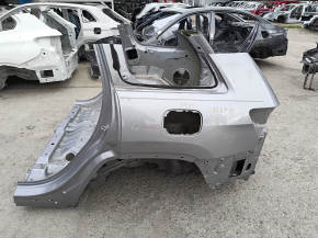 Jeep Grand Cherokee WK2 11-22 rear left quarter wing on the body, silver, ribs, painted 0.3-0.4