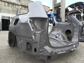 Jeep Grand Cherokee WK2 11-22 rear left quarter wing on the body, silver, ribs, painted 0.3-0.4