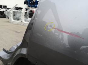 Jeep Grand Cherokee WK2 11-22 rear left quarter wing on the body, silver, ribs, painted 0.3-0.4