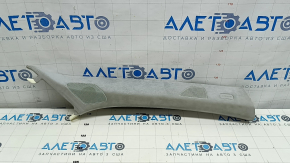Right front pillar trim for Audi Q7 16-25 Bose, gray Alcantara, scratches, dry-cleanable