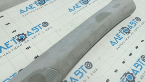 Right front pillar trim for Audi Q7 16-25 Bose, gray Alcantara, scratches, dry-cleanable