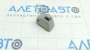 Left sun visor hook for Audi Q7 16-25 gray