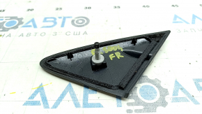 Triangle plug front right door Lexus ES300h ES350 13-18 black gloss, worn