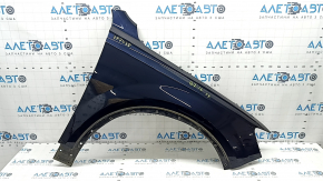 Front right wing for Audi Q7 16-25 aluminum, blue LC5M