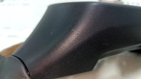 Lexus ES300h ES350 13-16 pre-restored steering wheel, black leather, light wood, scratches, nicks on the wood