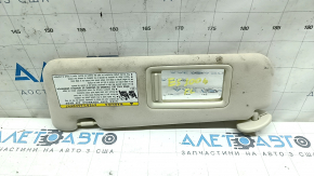Left visor for Lexus ES300h ES350 13-15 beige, without hook, for cleaning