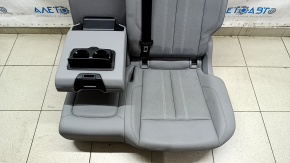 Rear seats, 2nd row, left, Audi Q5 80A 18-20, gray leather, perforated, mechanical