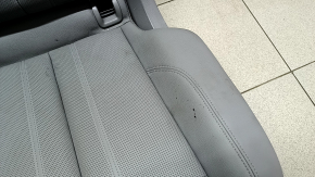 Rear seats, 2nd row, left, Audi Q5 80A 18-20, gray leather, perforated, mechanical