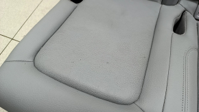 Rear seats, 2nd row, left, Audi Q5 80A 18-20, gray leather, perforated, mechanical