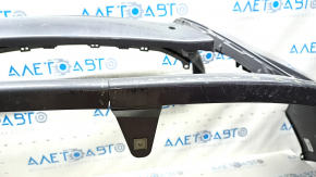 Bare front bumper for Lexus ES300h ES350 2013-2015 pre-restyling, with parking sensors, graphite, cracks, scratches