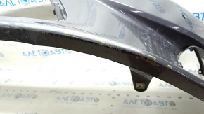 Bare front bumper for Lexus ES300h ES350 2013-2015 pre-restyling, with parking sensors, graphite, cracks, scratches