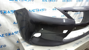 Bare front bumper for Lexus ES300h ES350 2013-2015 pre-restyling, with parking sensors, graphite, cracks, scratches
