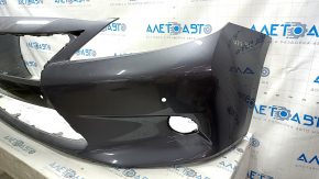 Bare front bumper for Lexus ES300h ES350 2013-2015 pre-restyling, with parking sensors, graphite, cracks, scratches