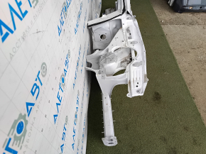 Front left quarter Tesla Model S 12-15 pre-rest RWD panel aluminum, white, on the body