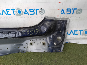 Rear panel Mazda CX-5 17-24 complete 2 parts under BSM, on the body, blue