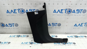 Right lower front pillar trim for Audi Q7 16-25, black, scratches