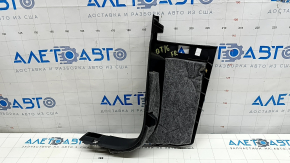 Right lower front pillar trim for Audi Q7 16-25, black, scratches
