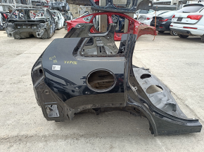 Jeep Cherokee KL 19-23 rear right quarter wing on the body, black