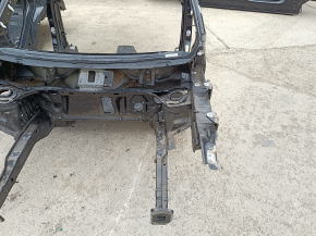 Jeep Cherokee KL 19-23 front left quarter panel on the body, black