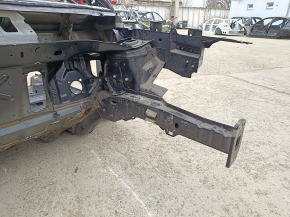 Jeep Cherokee KL 19-23 front left quarter panel on the body, black