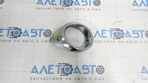 Right fog light frame for Lexus ES300h ES350 13-15 pre-restoration, chrome, sand, bumps