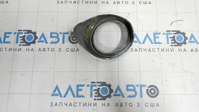 Right fog light frame for Lexus ES300h ES350 13-15 pre-restoration, chrome, sand, bumps