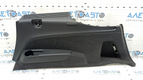 Right arch trim for Audi Q7 16-25 for air suspension, black, scratches, broken guide, dented