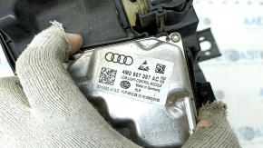 Right front headlight assembly for an Audi Q7 16-19 LED, sand-stained, scuffed, varnish peeling