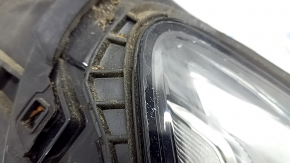 Right front headlight assembly for an Audi Q7 16-19 LED, sand-stained, scuffed, varnish peeling
