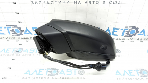 Left side mirror assembly for Audi Q7 16-19, 15+4 pins, heated, auto-folding, turn signal, auto-dimming, camera, BSM, blue