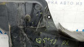 Rear right underbody protection for Audi Q5 80A 18-24, torn, dented