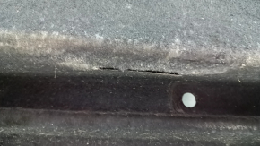 Right underbody protection for Audi Q5 80A 18-24 is dented and torn.