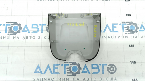 The interior mirror cover for the Audi Q7 16-19 is gray, under the camera, the mount is broken, the seal is torn