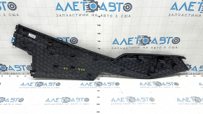 Left side center console trim for Audi Q7 16-25 black