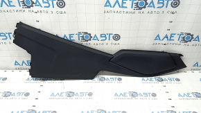 Right side center console trim for Audi Q7 16-25 black