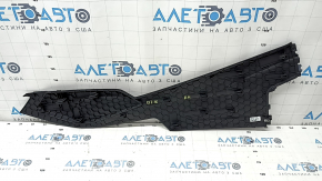 Right side center console trim for Audi Q7 16-25 black
