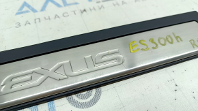 Rear right outer door sill plate for Lexus ES300h ES350 13-18 chrome, scratches