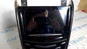 Monitor, display, navigation, climate control Cadillac ATS 2013-2014 pre-restyling, scratches