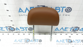 Rear right headrest, 2nd row, Audi Q7 16-19, brown leather, for cleaning