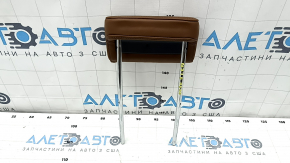 Rear center headrest, 2nd row, Audi Q7 16-19, brown leather