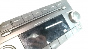 Dodge Challenger 2014 pre-restoration radio tape recorder, scratches