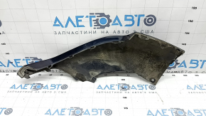 Right front bumper lip for Audi Q7 16-19, blue, broken mount, scratch
