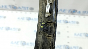 Rear left fender arch trim for Audi Q7 16-19 on the body for R18-R20, blue, broken fastening, dented