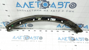 Rear right fender arch trim for Audi Q7 16-19 on the body for R18-R20, blue, dented