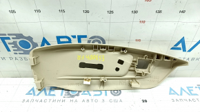 Right upper side passenger seat trim for Lexus ES300h ES350 13-18 beige, under control