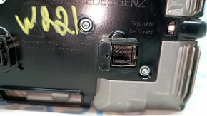 Mercedes W221 navigation display monitor scratches