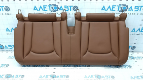 Rear seat, 3rd row, lower part, Audi Q7 16-19, brown leather, with frame, scratches